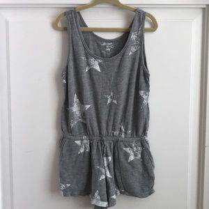 Flowers by Zoe Girls Star Print Romper